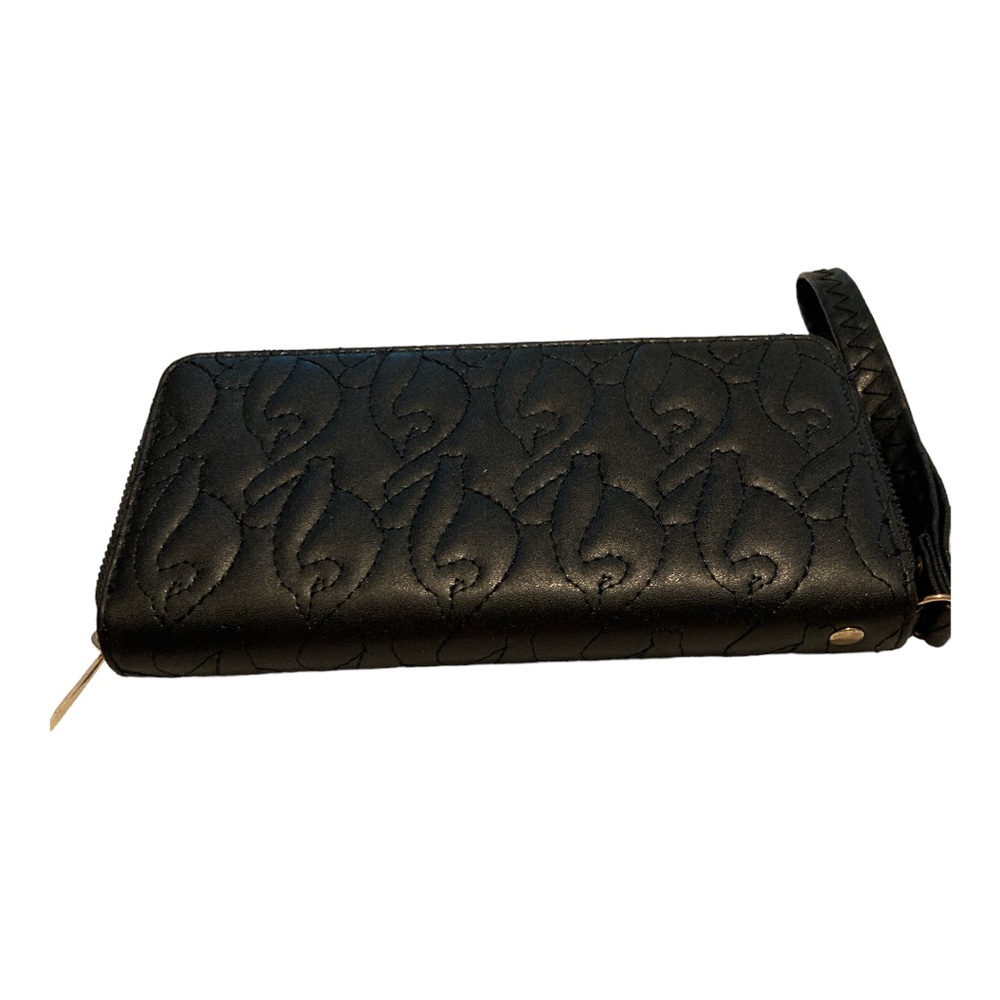 Baby that Wristlet blue zipper closure zipper inside whole Lotta cards